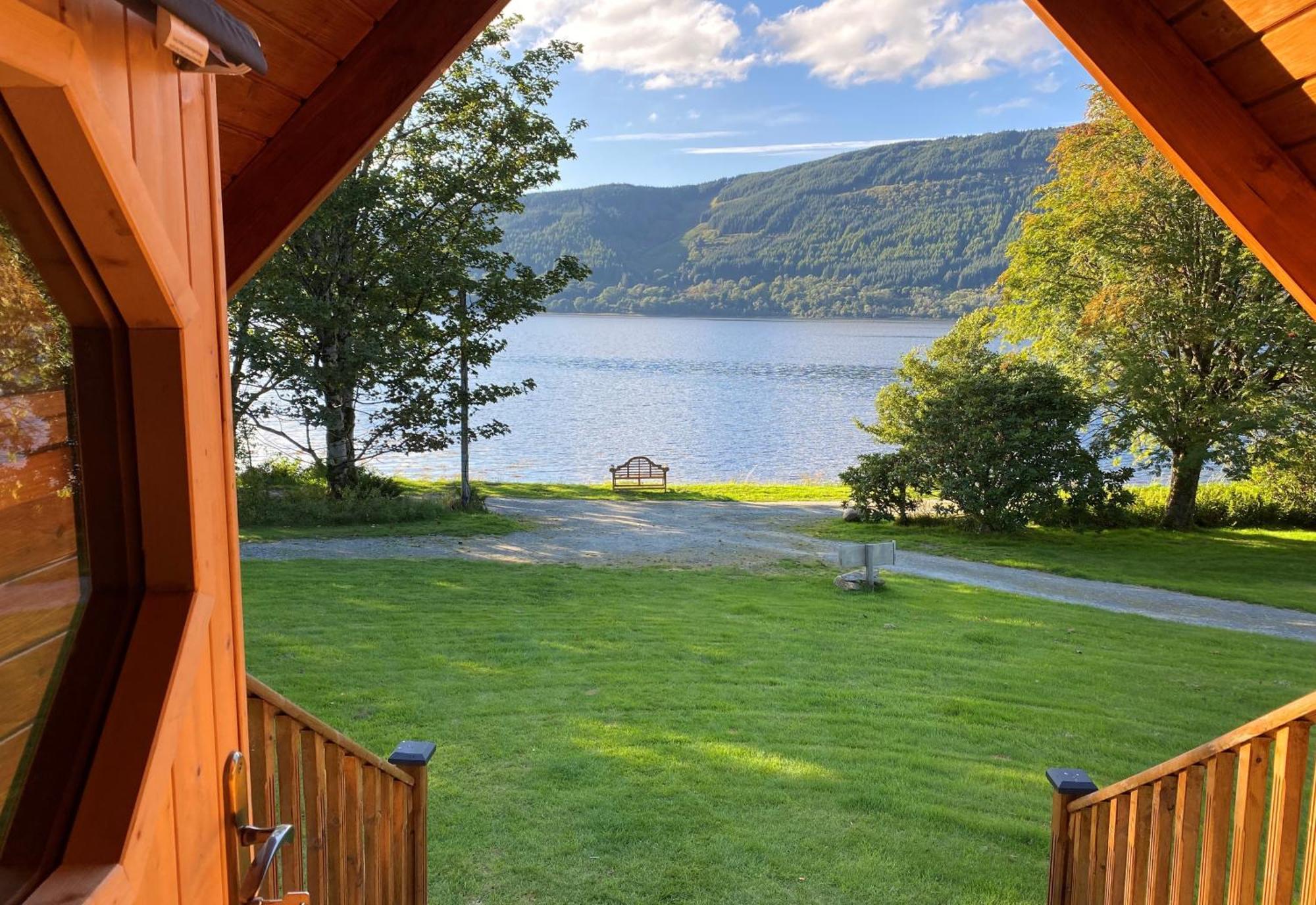 Seal Point Cabin - Luxury Glamping Cairndow Extérieur photo